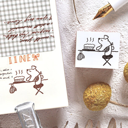 Ranmyu / Rubber Stamp - Cooking