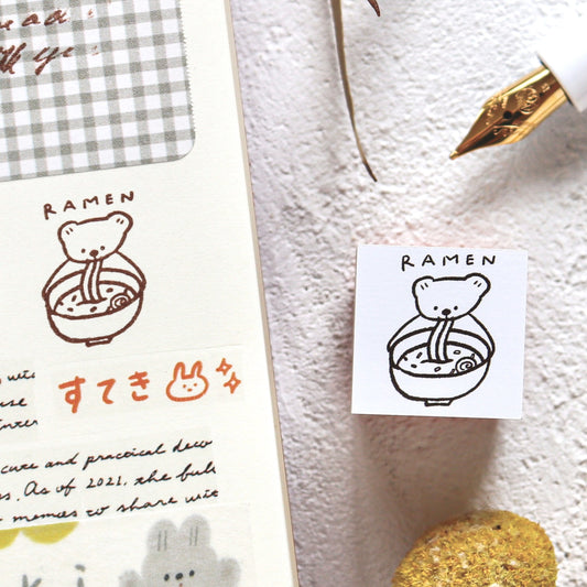 Ranmyu / Rubber Stamp - Ramen