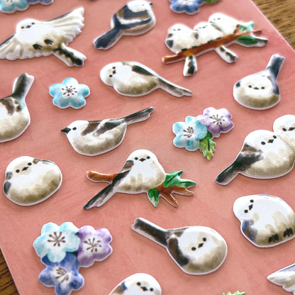 Mind Wave / Puffy Stickers - Long-tailed Tit