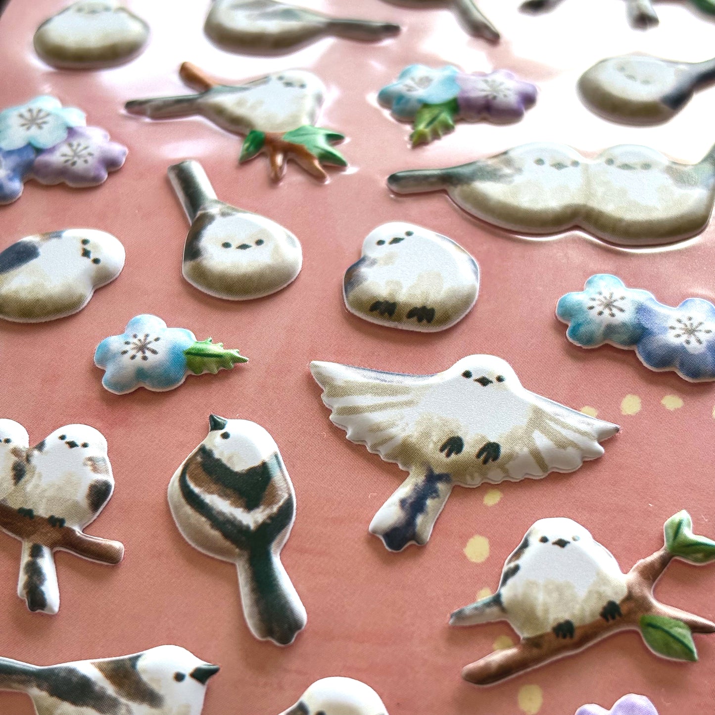 Mind Wave / Puffy Stickers - Long-tailed Tit