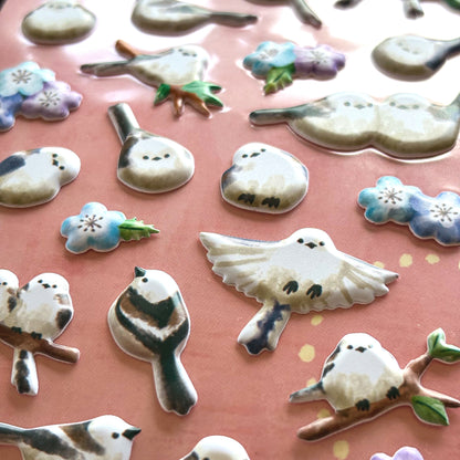 Mind Wave / Puffy Stickers - Long-tailed Tit