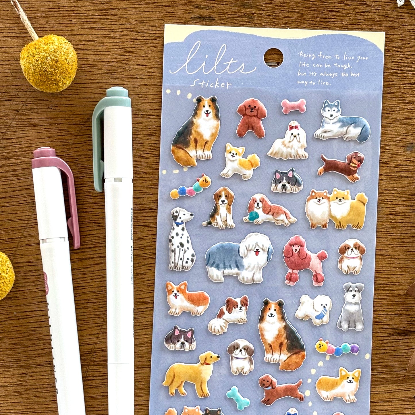 Mind Wave / Puffy Stickers - Dog