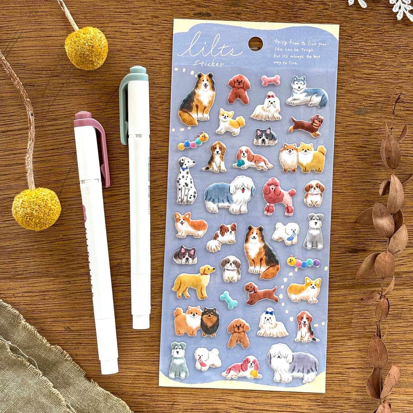 Mind Wave / Puffy Stickers - Dog