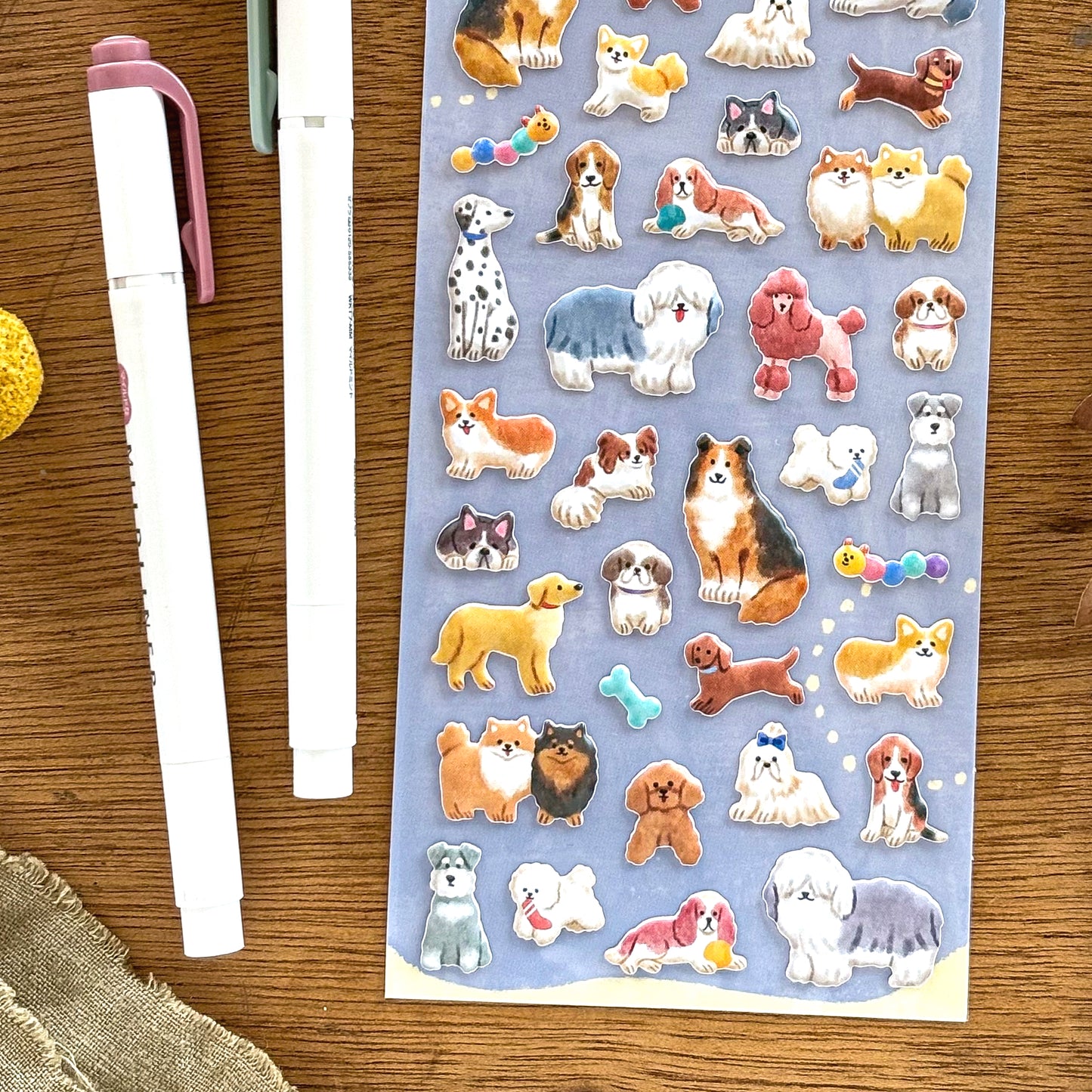 Mind Wave / Puffy Stickers - Dog