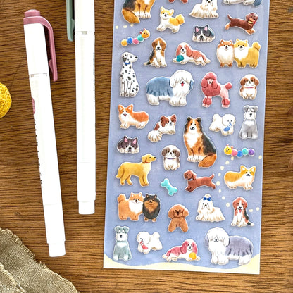 Mind Wave / Puffy Stickers - Dog