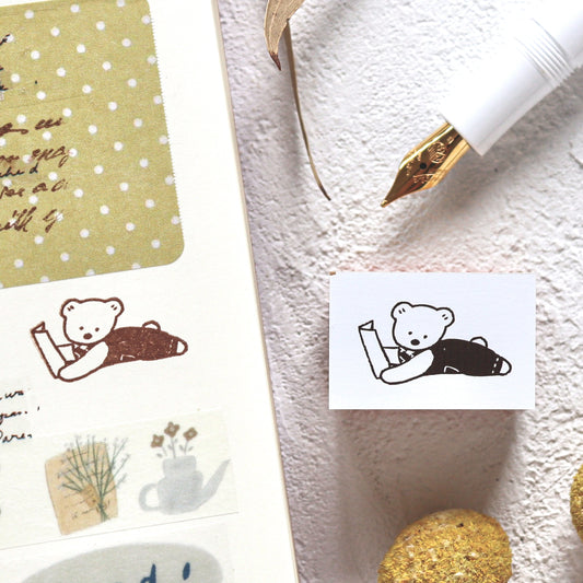 Ranmyu / Rubber Stamp - Reading