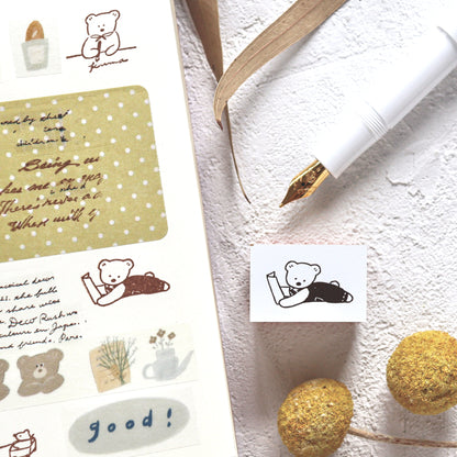 Ranmyu / Rubber Stamp - Reading