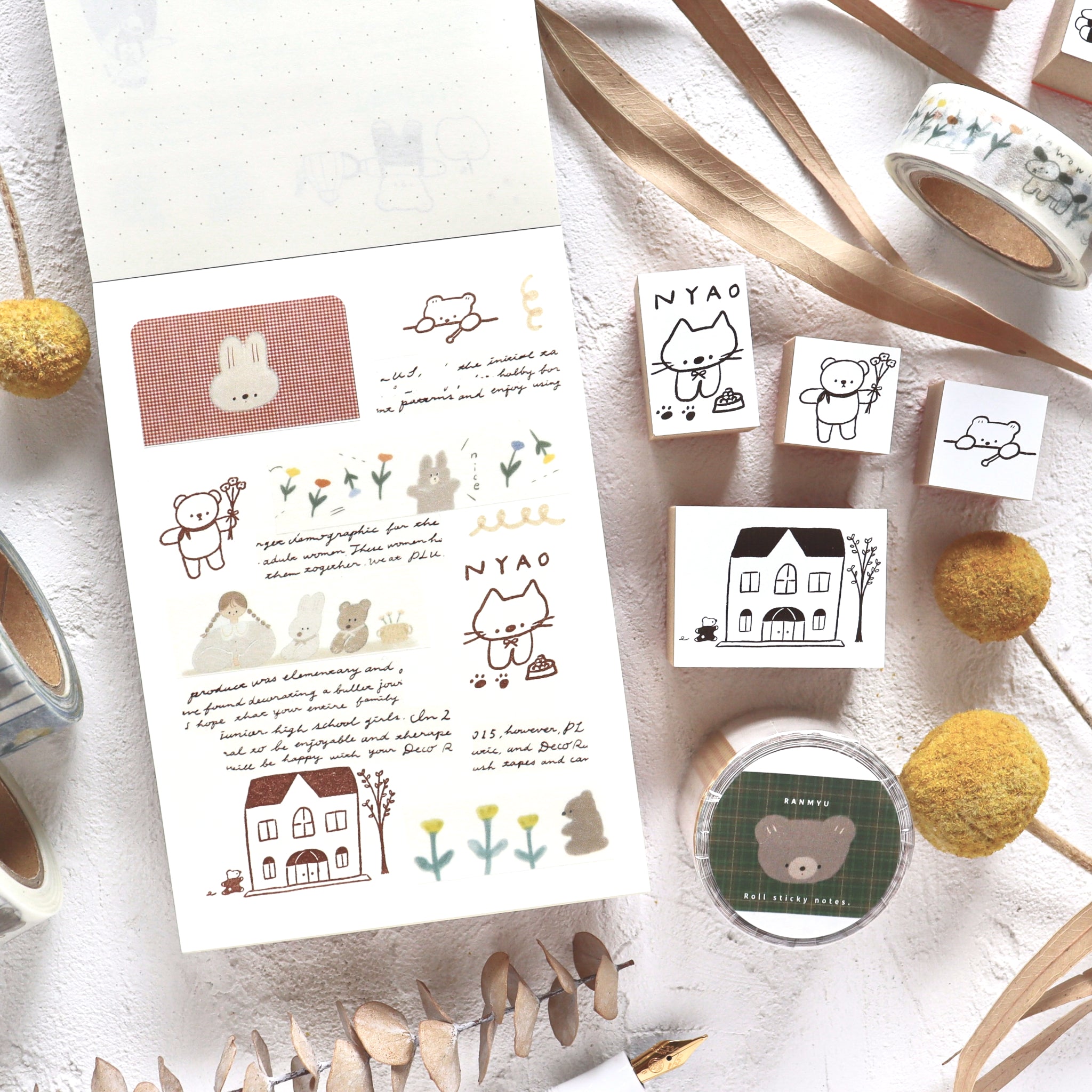 Ranmyu / Rubber Stamp - Nyao