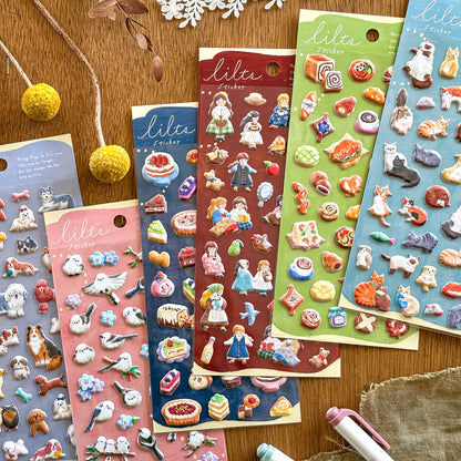 Mind Wave / Puffy Stickers - Long-tailed Tit