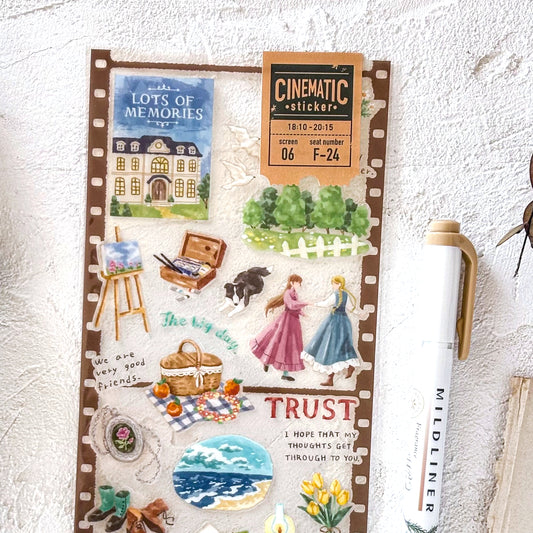 Mind Wave / Cinematic Stickers - Friends