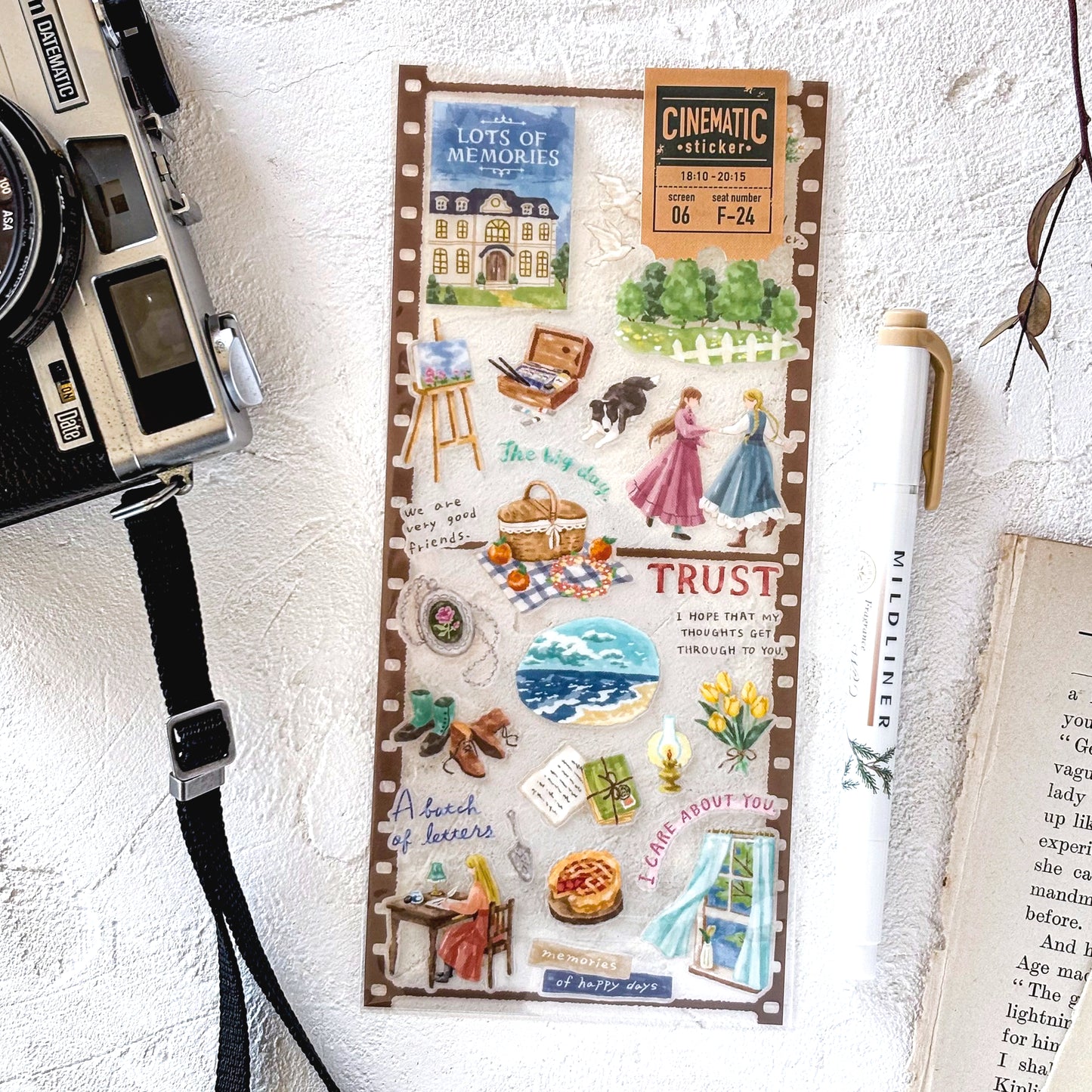 Mind Wave / Cinematic Stickers - Friends