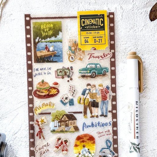 Mind Wave / Cinematic Stickers - Friends