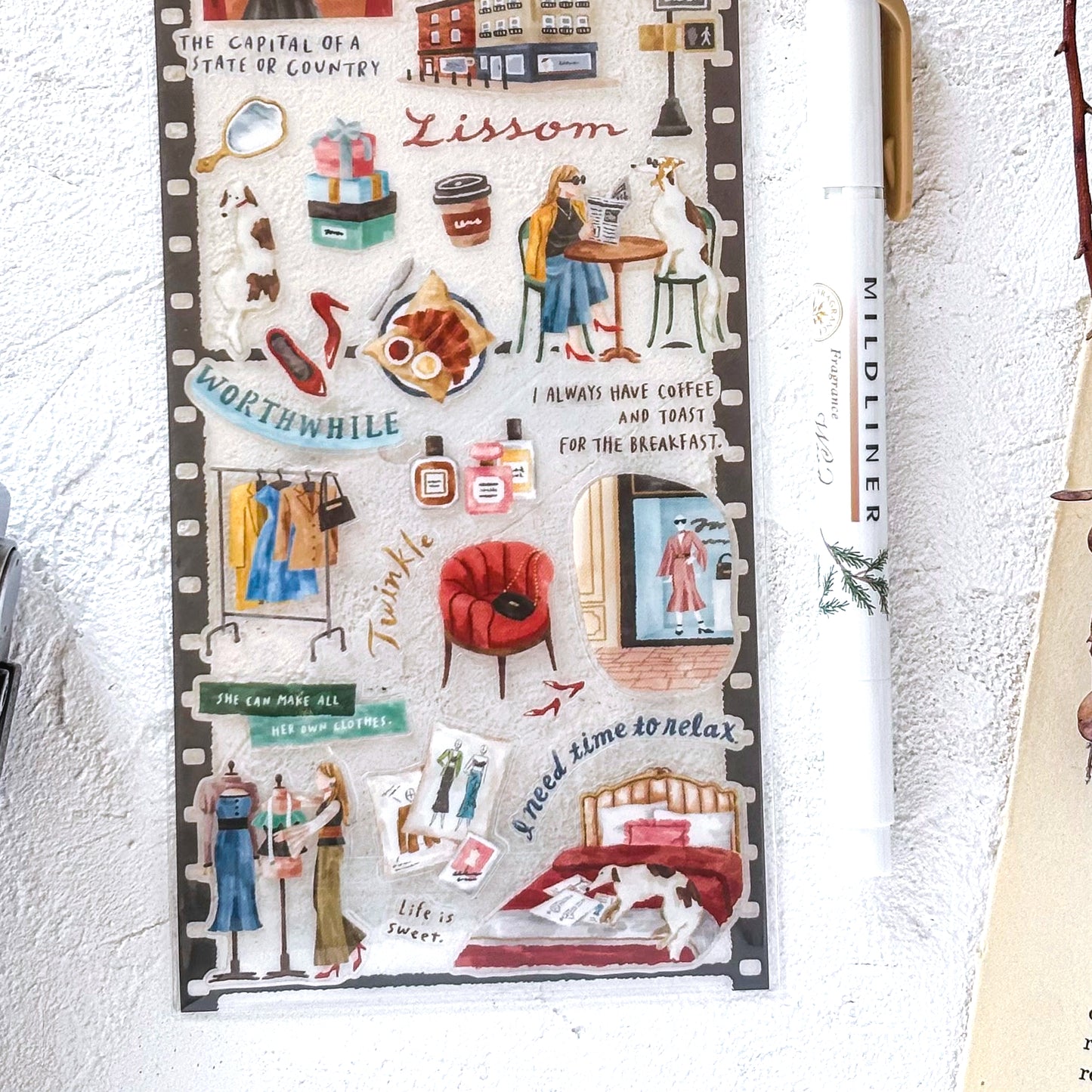 Mind Wave / リルツステッカー / ファッション