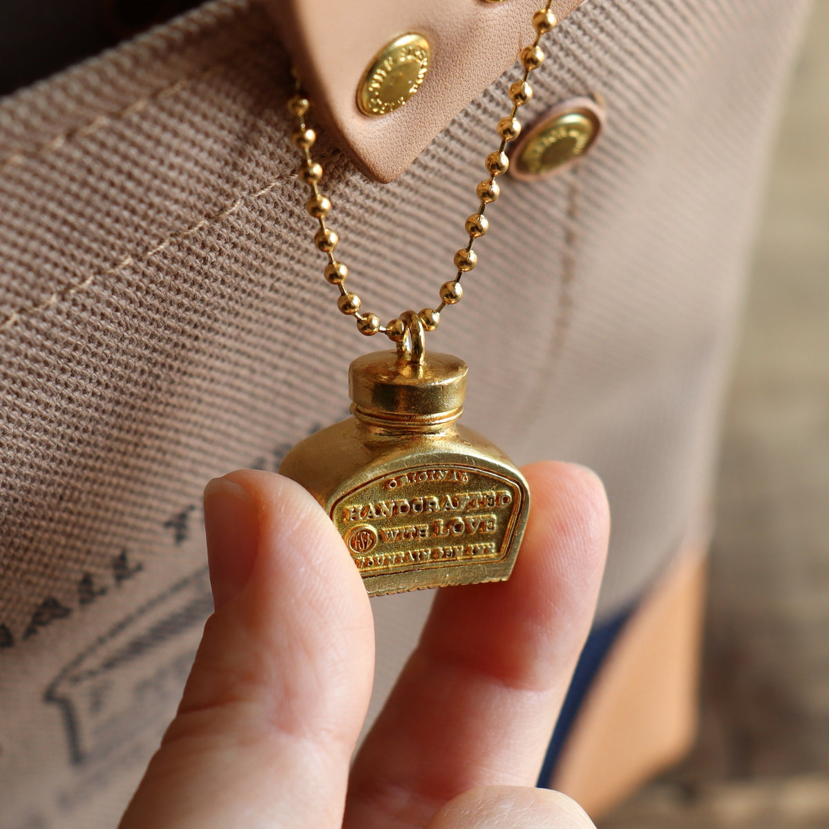 CTFJ x The Superior Labor / Brass Charm - Ink Bottle