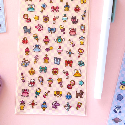 Mind Wave / Colorful Pop Stickers - Magical