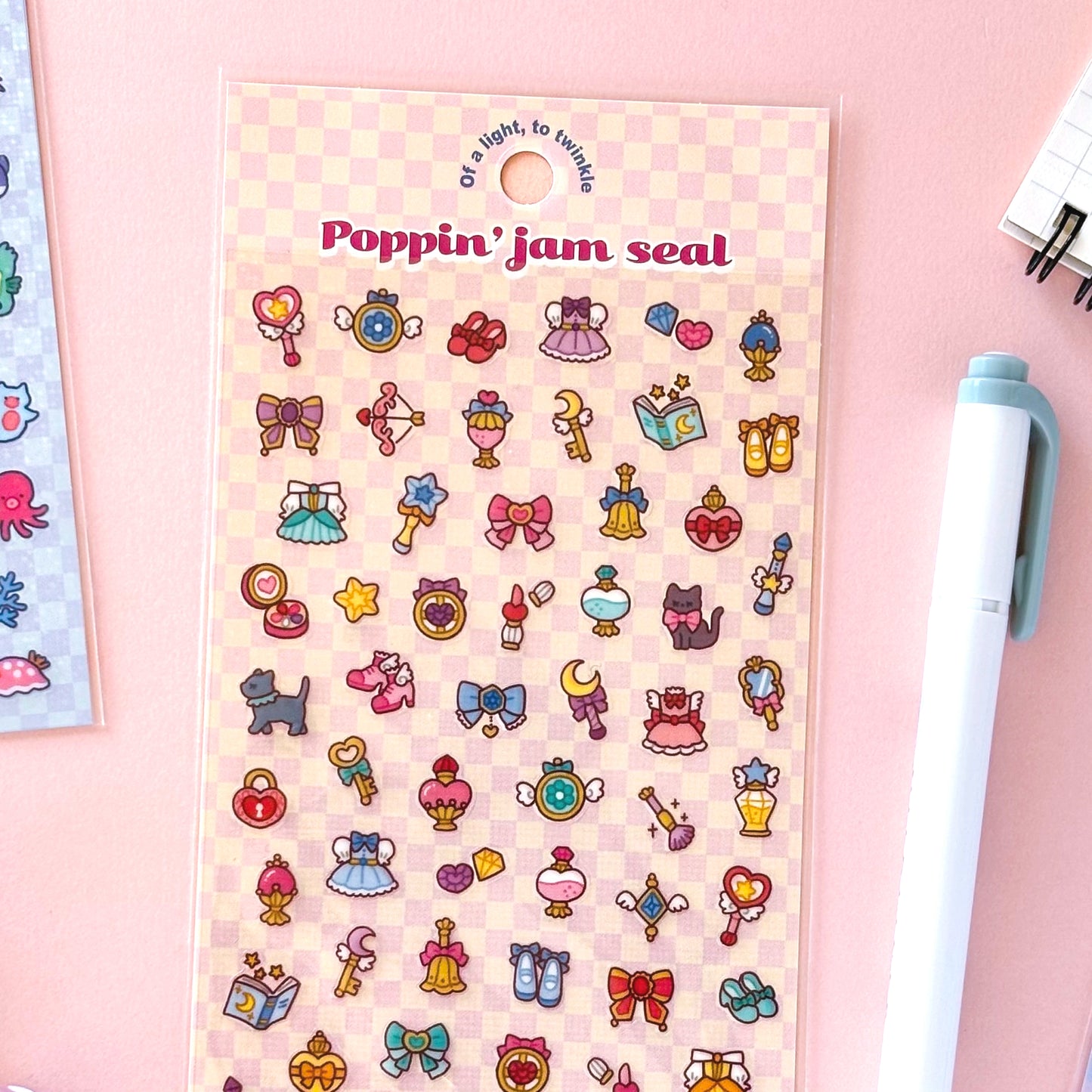 Mind Wave / Colorful Pop Stickers - Magical