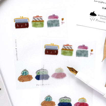 Miki Tamura / Tracing Paper Set - iro iro pouch