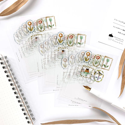 Miki Tamura / Tracing Paper Set - iro iro frame