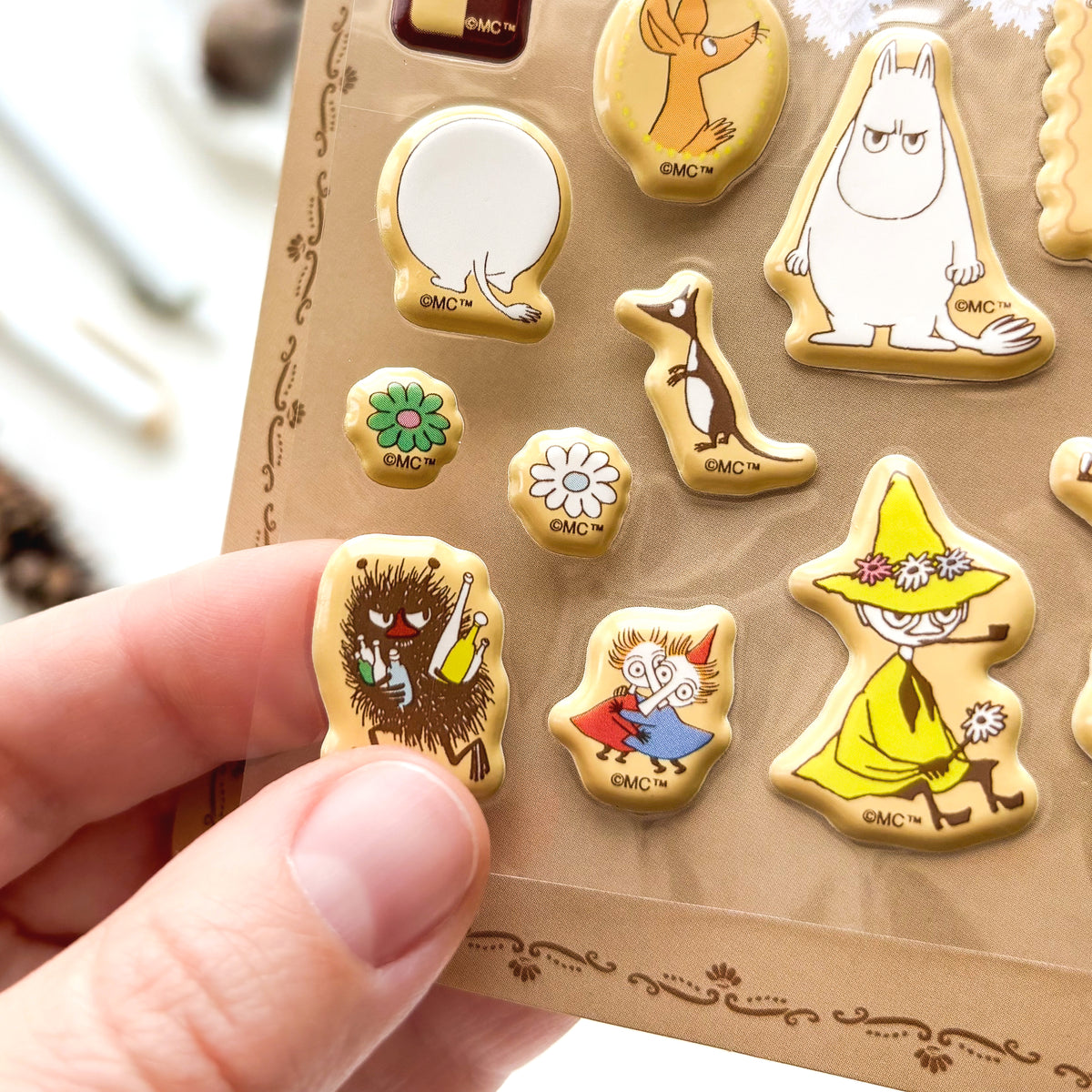 Limited Edition / Moomin Puffy Stickers
