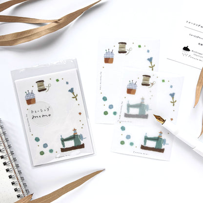 Miki Tamura / Tracing Paper Set - My favorite time