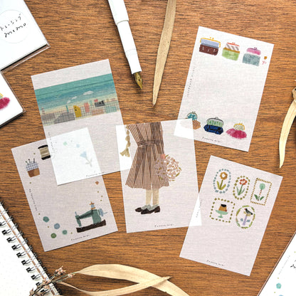 Miki Tamura / Tracing Paper Set - iro iro pouch