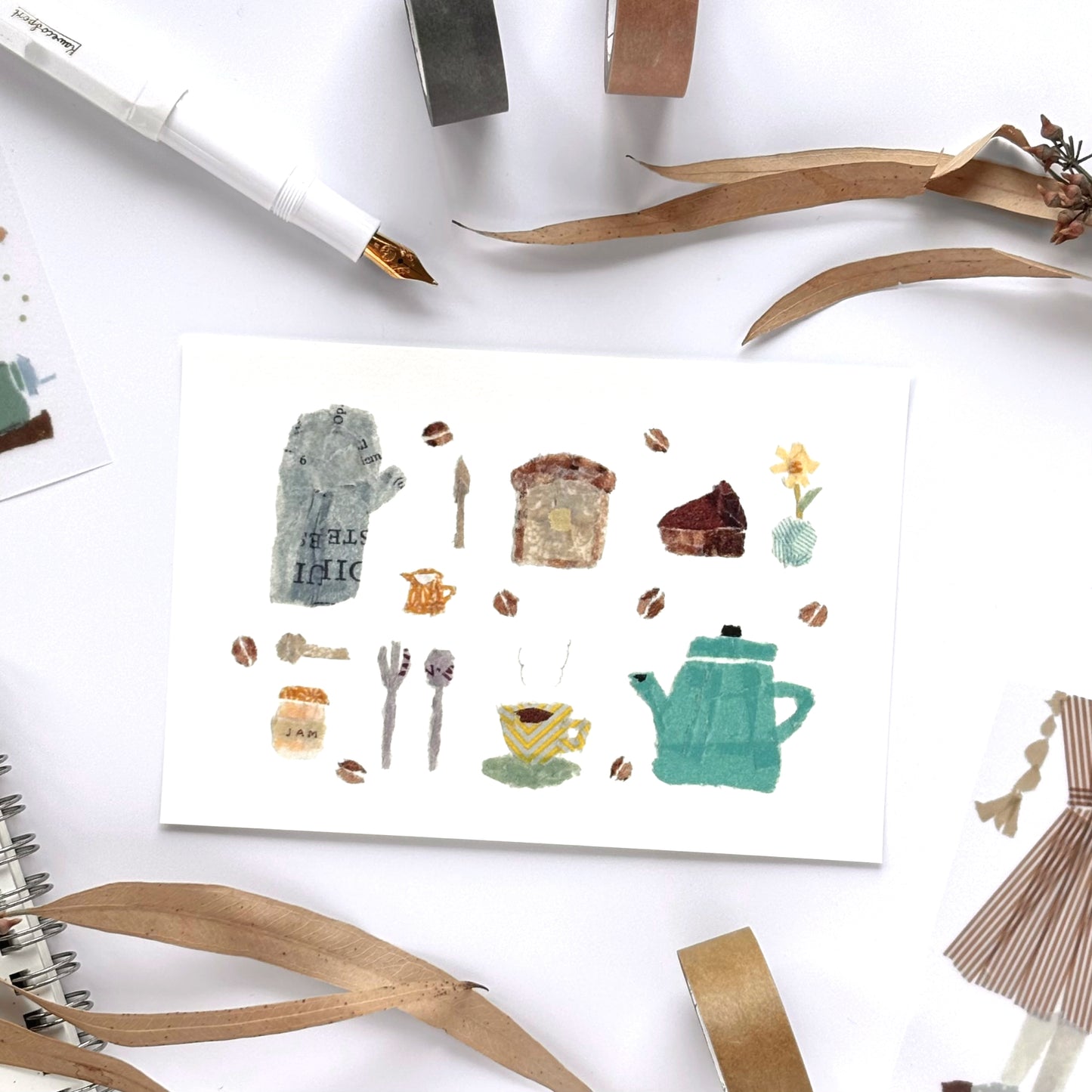 Miki Tamura / Postcard - Cafe Tamura