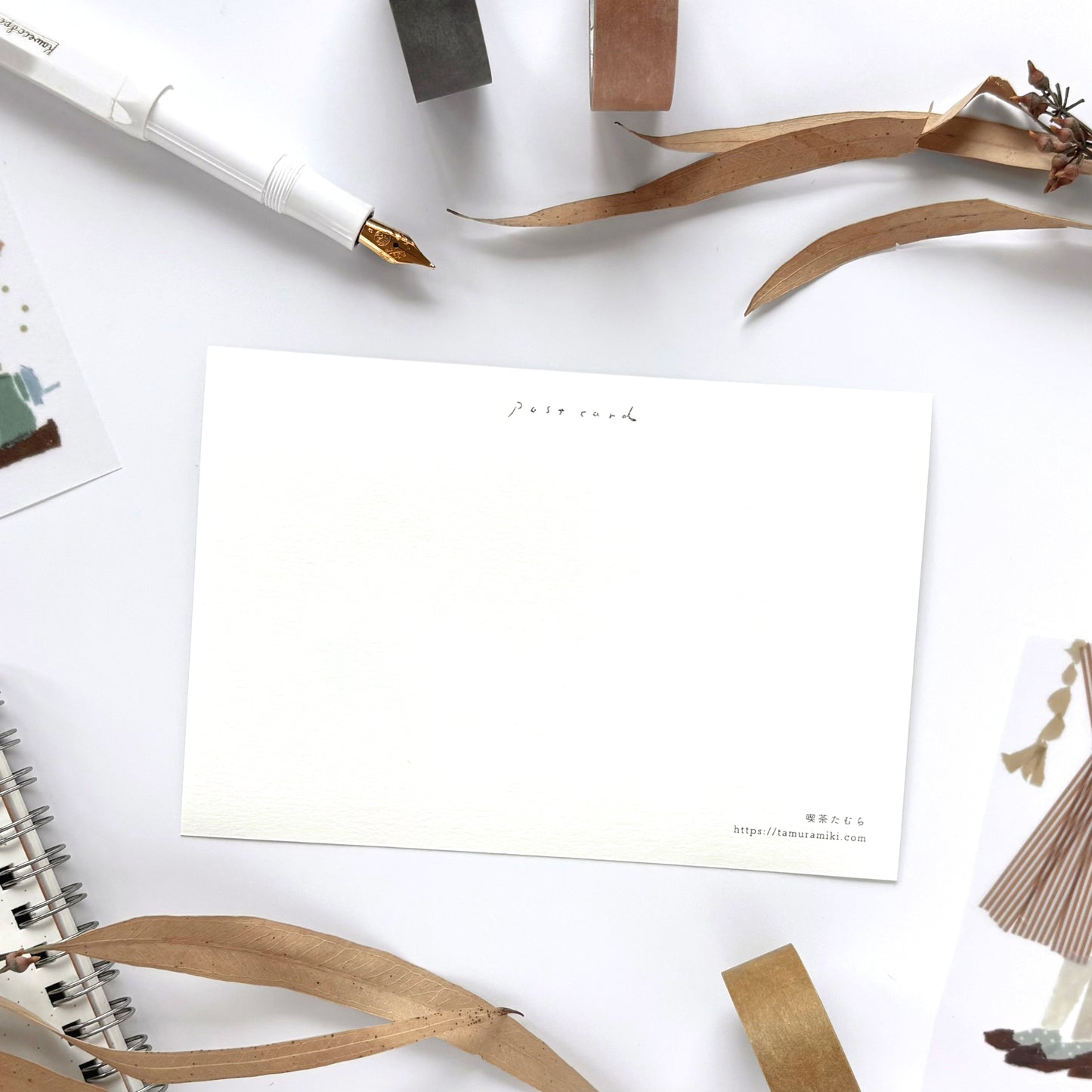 Miki Tamura / Postcard - Cafe Tamura