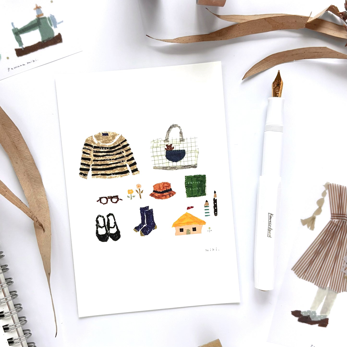 Miki Tamura / Postcard - My Favorite