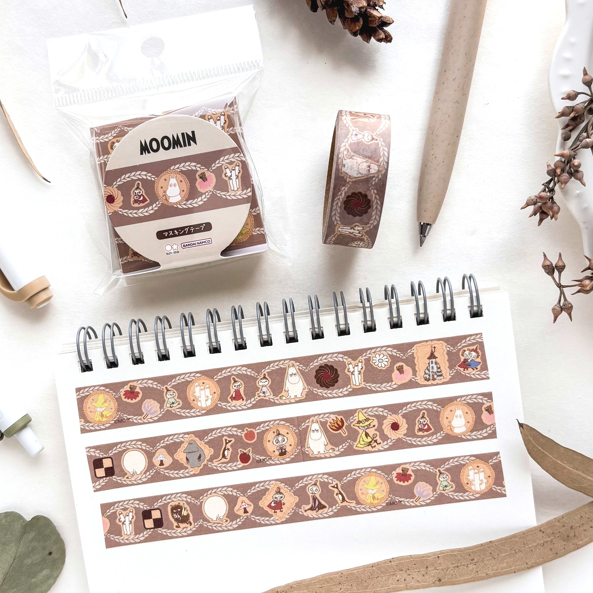 Limited Edition / Moomin Washi Tape - Cookies