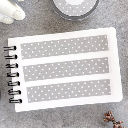 Papier Platz / Washi Tape - Dot Gray