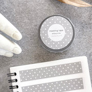 Papier Platz / Washi Tape - Dot Gray