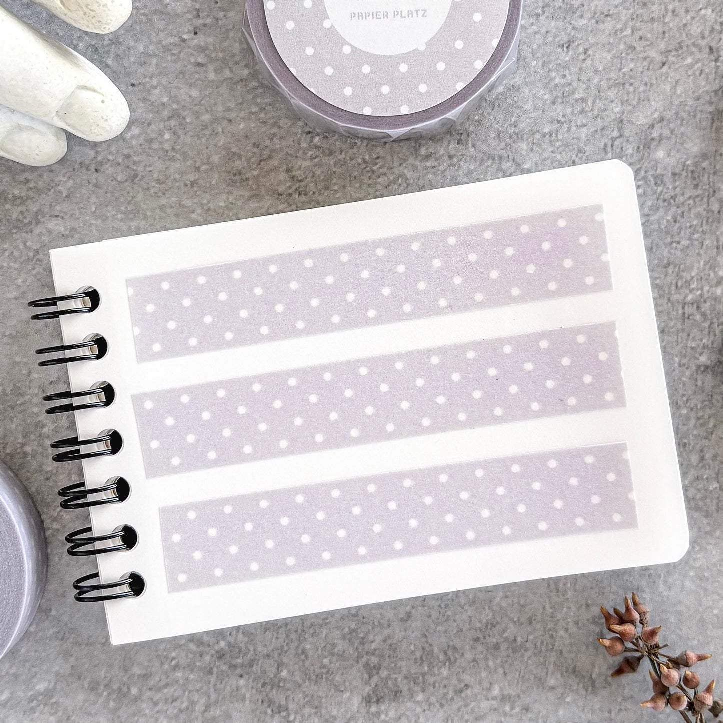 Papier Platz / Washi Tape - Dot Wisteria
