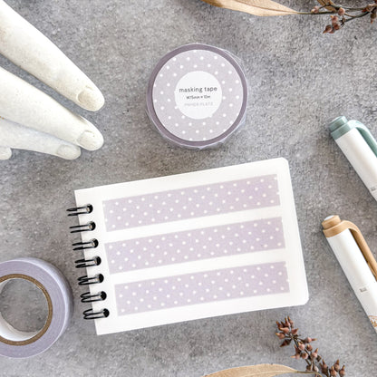 Papier Platz / Washi Tape - Dot Wisteria