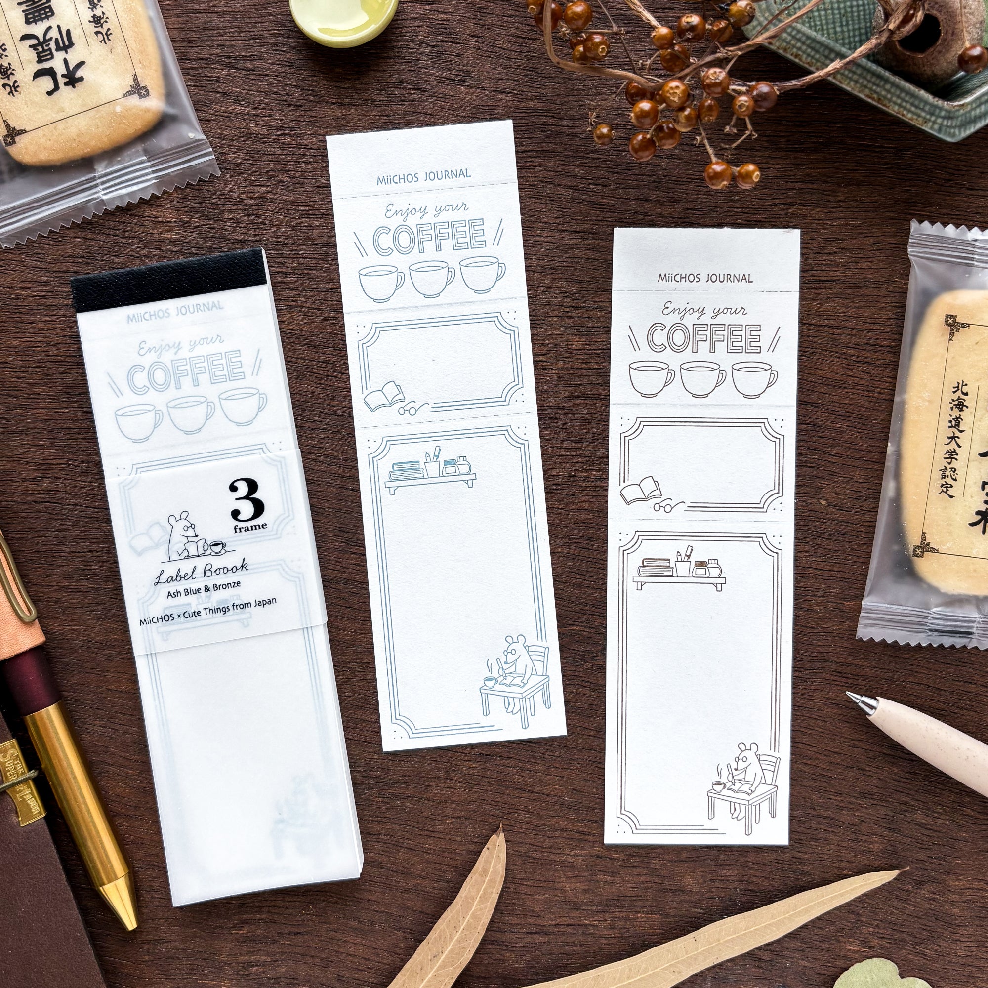 MiiCHOS x CTJF / Letterpress Label Book