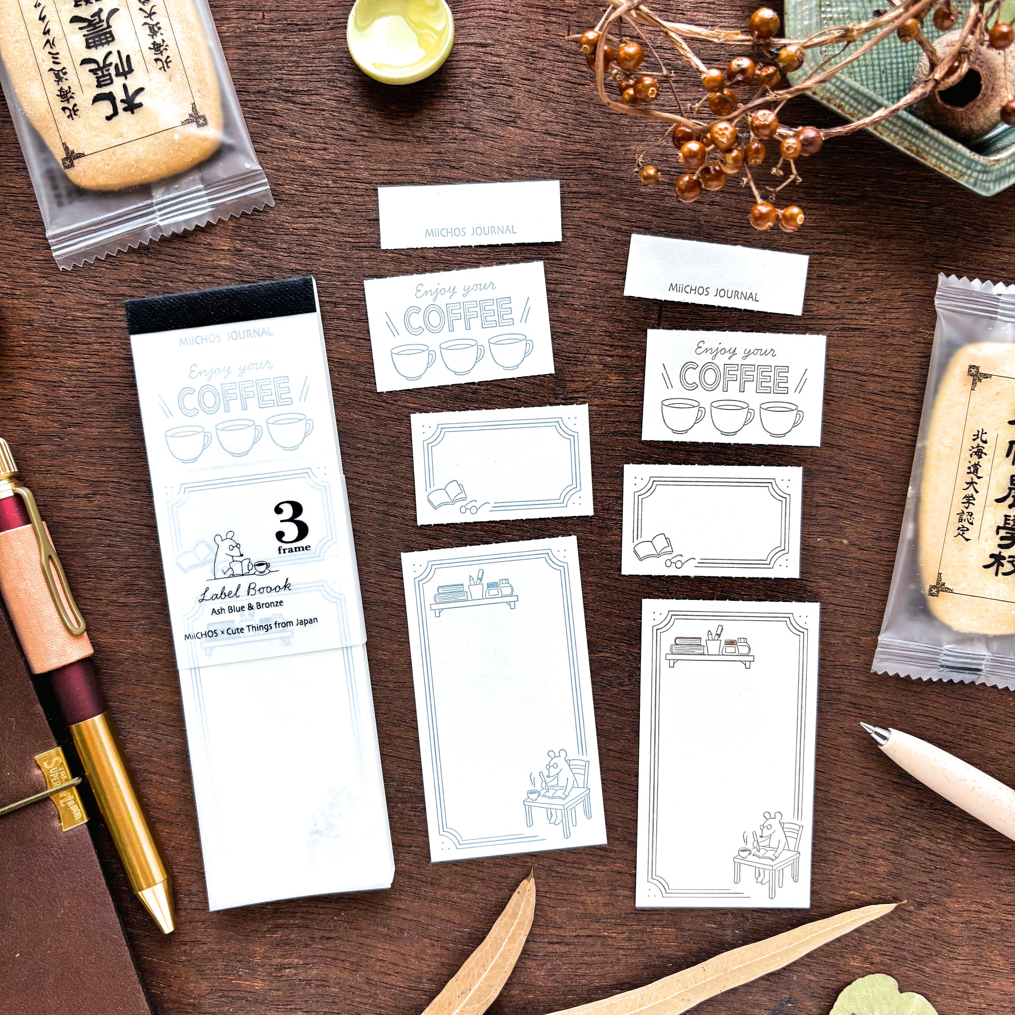 MiiCHOS x CTJF / Letterpress Label Book