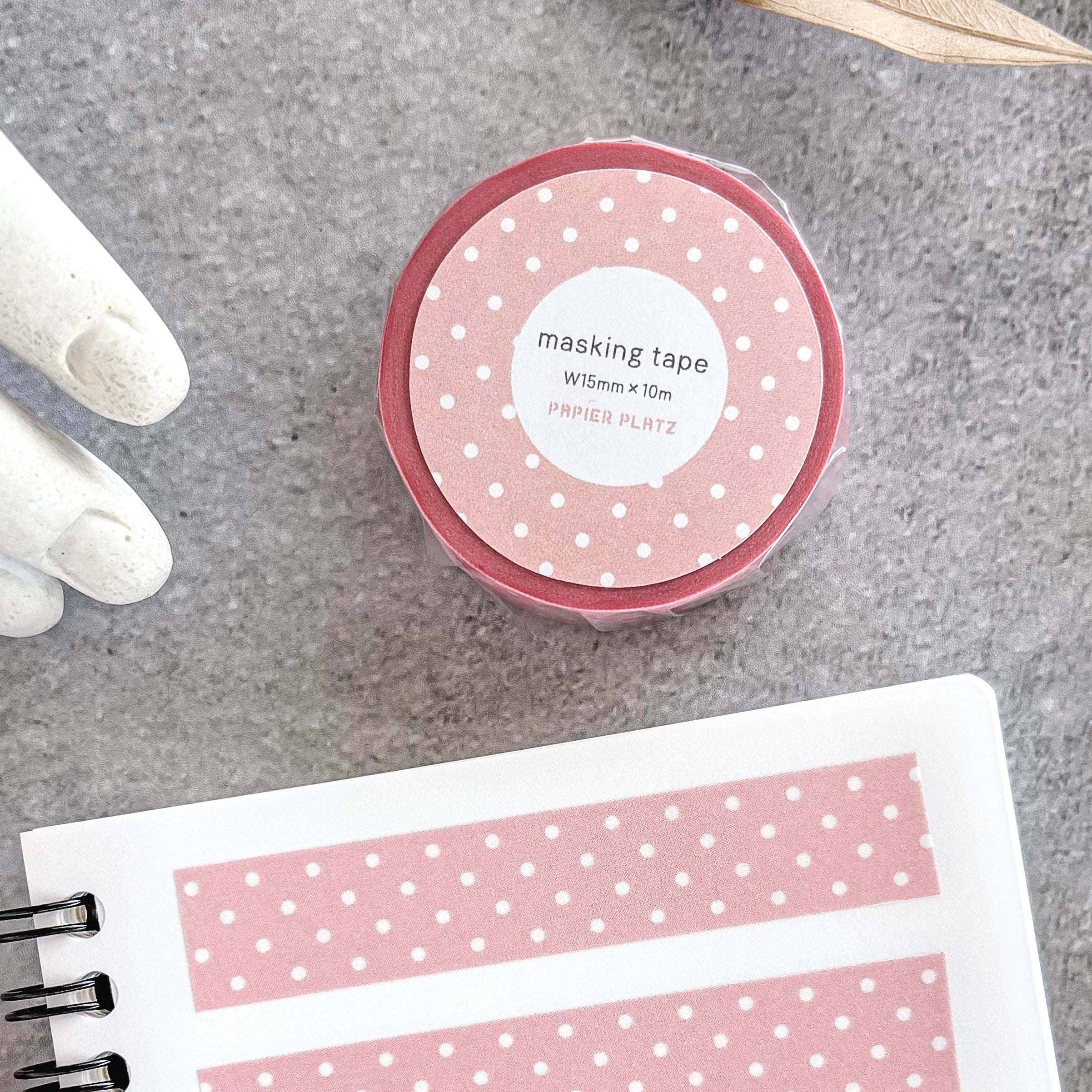 Papier Platz / Washi Tape - Dot Pink