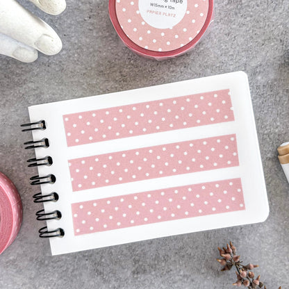 Papier Platz / Washi Tape - Dot Pink