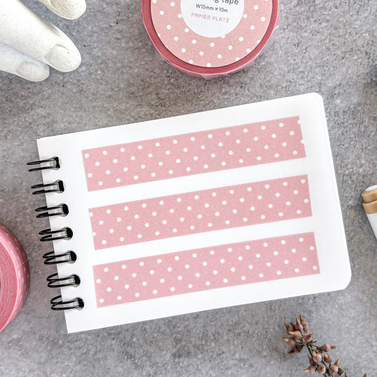 Papier Platz / Washi Tape - Dot Pink
