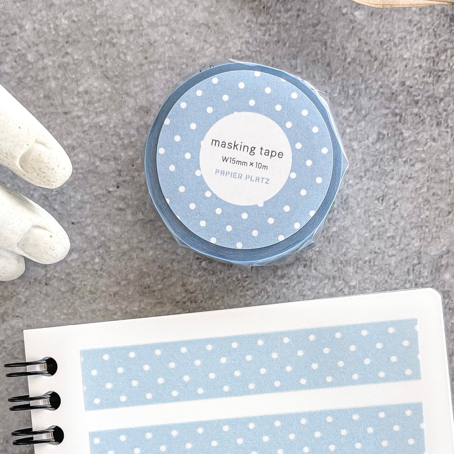 Papier Platz / Washi Tape - Dot Sky Blue