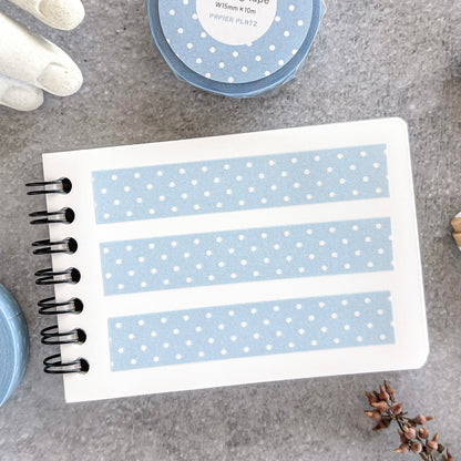 Papier Platz / Washi Tape - Dot Sky Blue