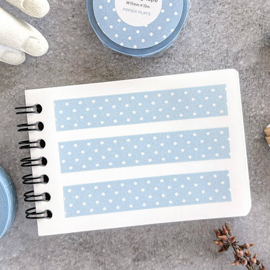 Papier Platz / Washi Tape - Dot Sky Blue
