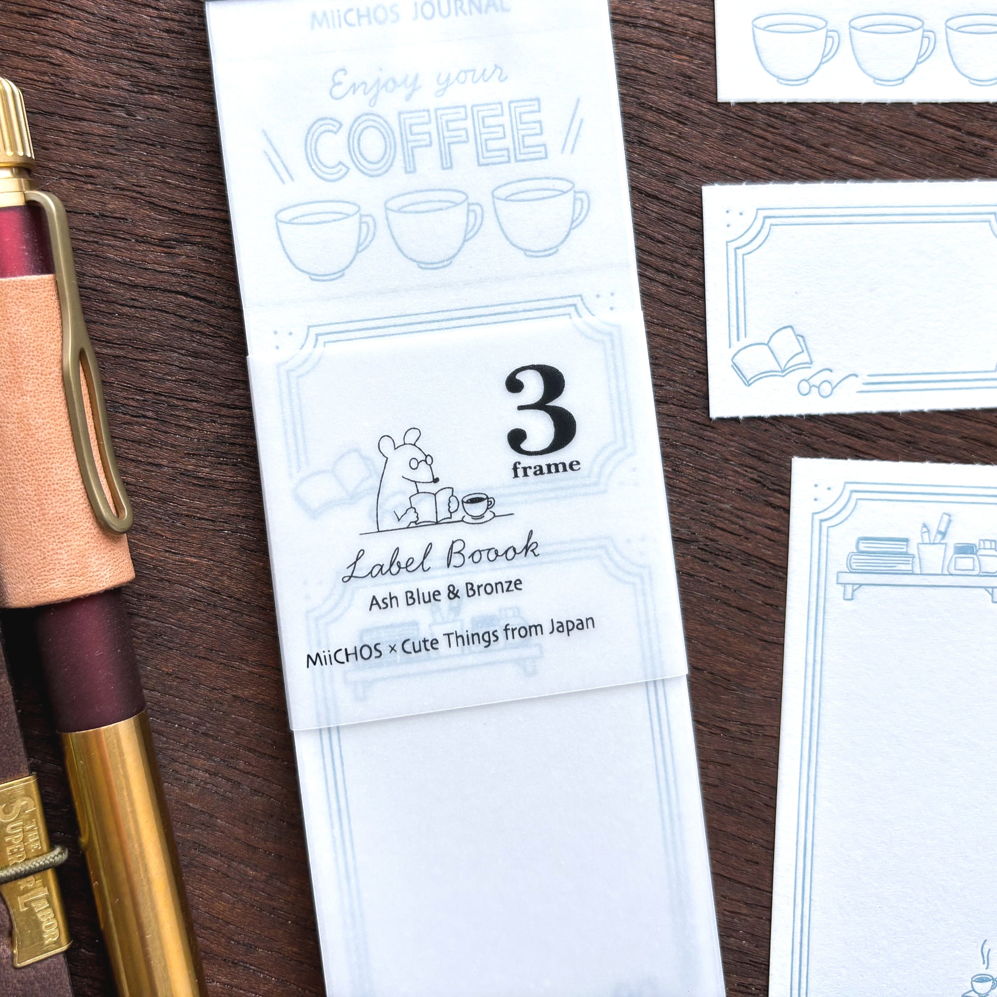 MiiCHOS x CTJF / Letterpress Label Book