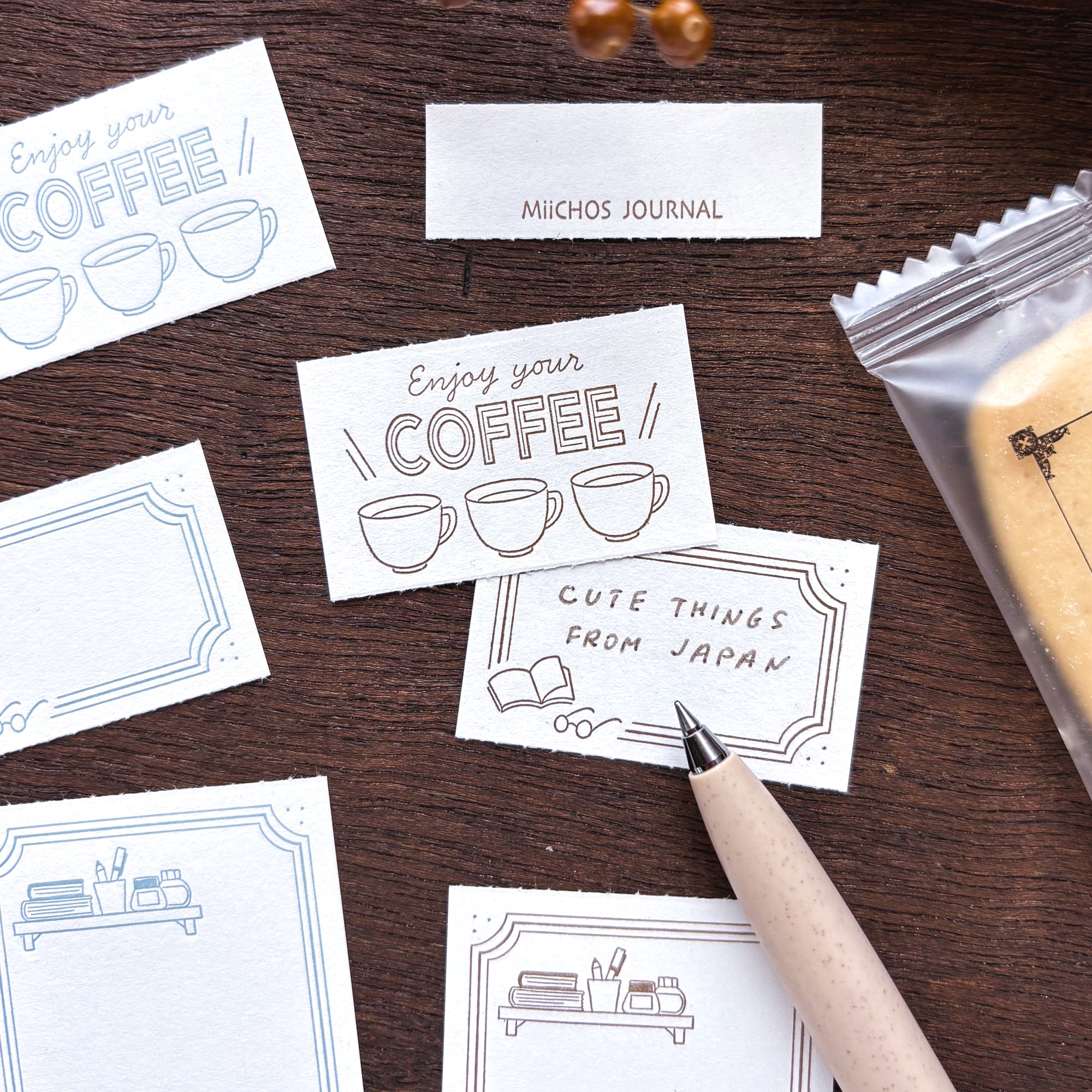 MiiCHOS x CTJF / Letterpress Label Book