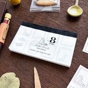 MiiCHOS x CTJF / Letterpress 8 Patterns Label Book