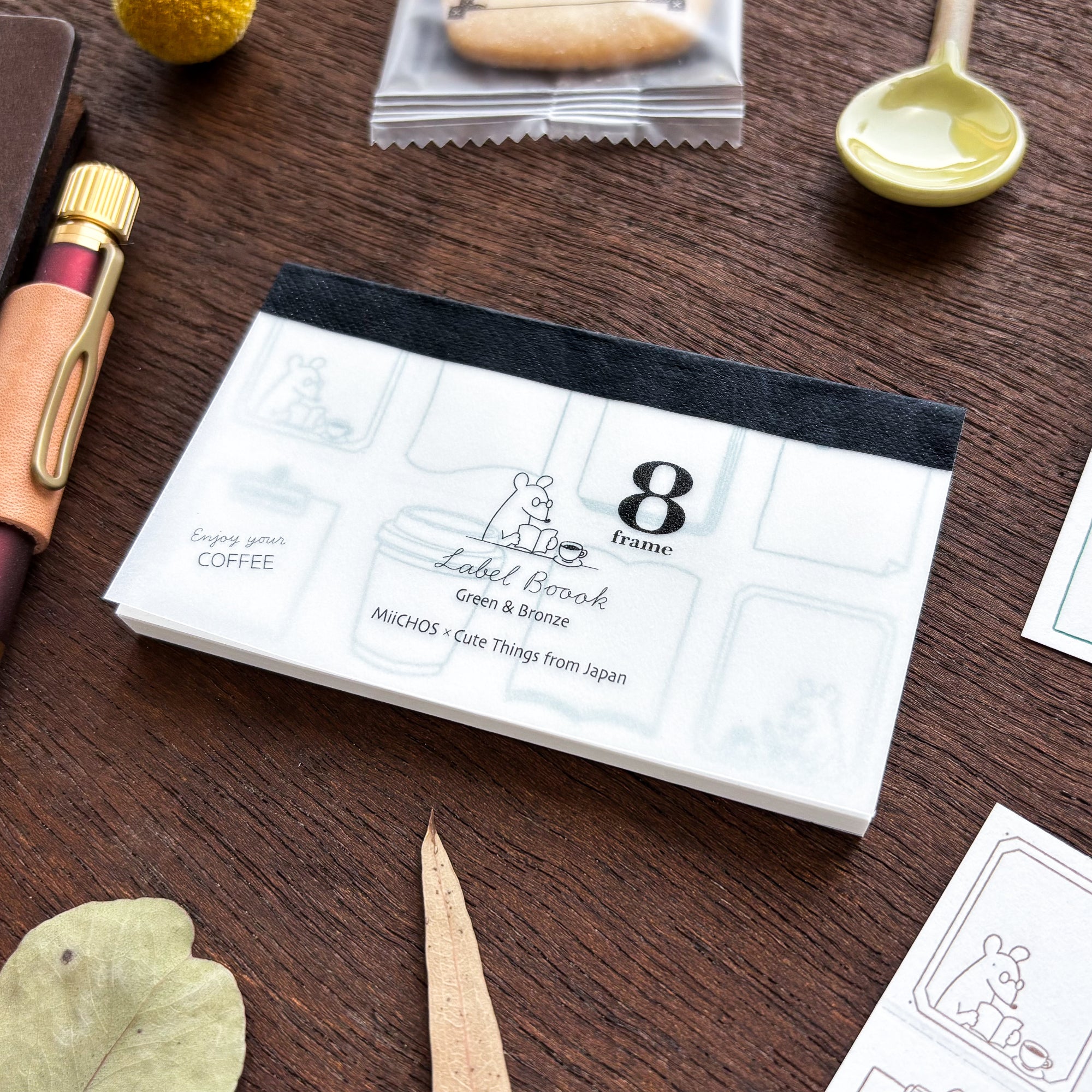 MiiCHOS x CTJF / Letterpress 8 Patterns Label Book