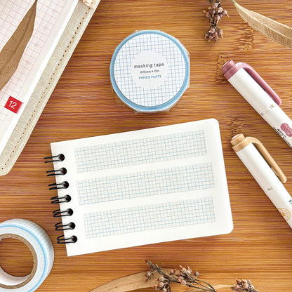 Papier Platz / Washi Tape - Grid Sky Blue