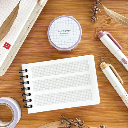 Papier Platz / Washi Tape - Grid Purple