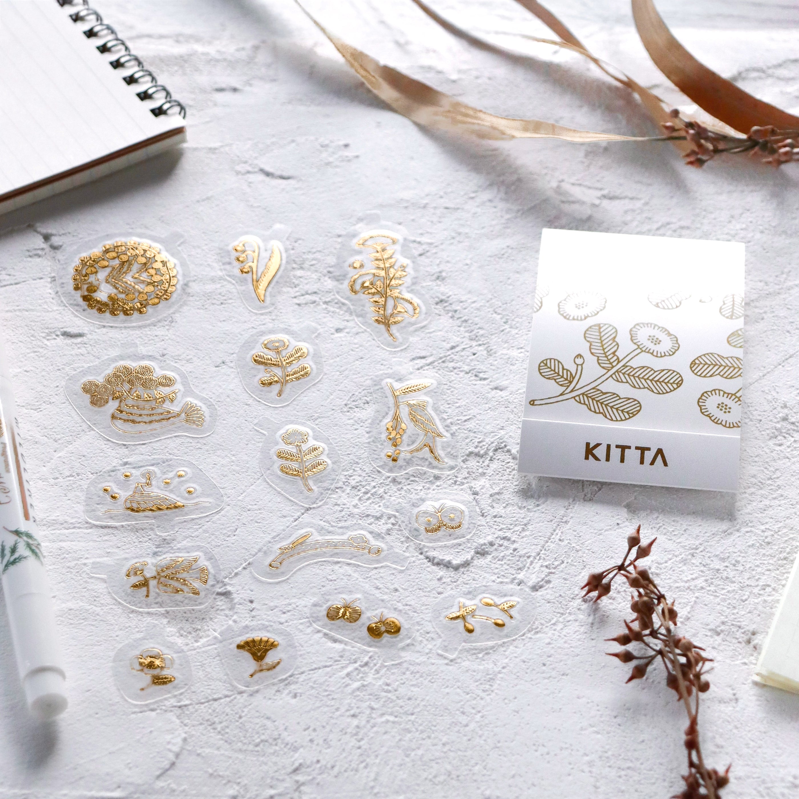 KITTA Shiny Flake Stickers - Shine