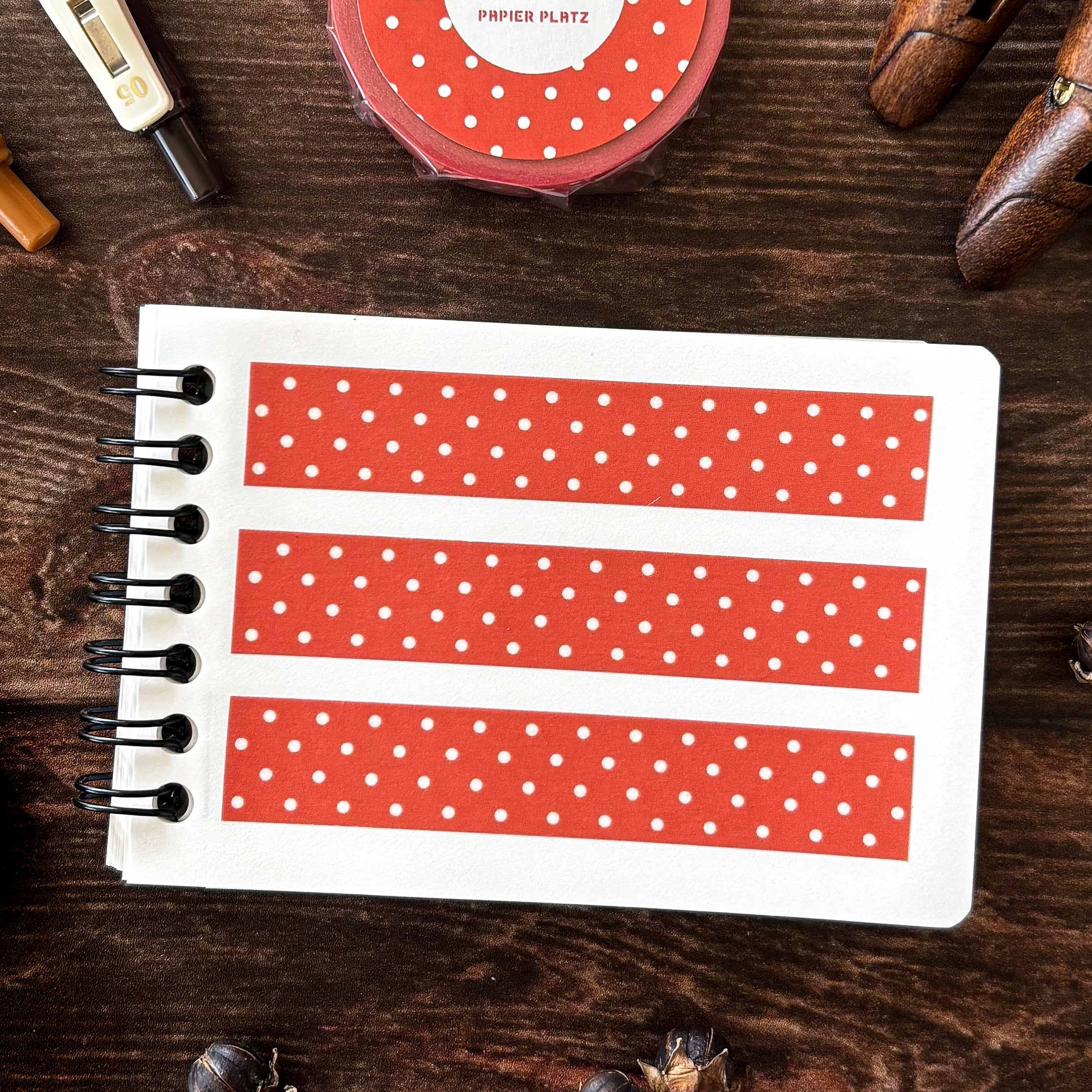 Papier Platz / Washi Tape - Dot Red