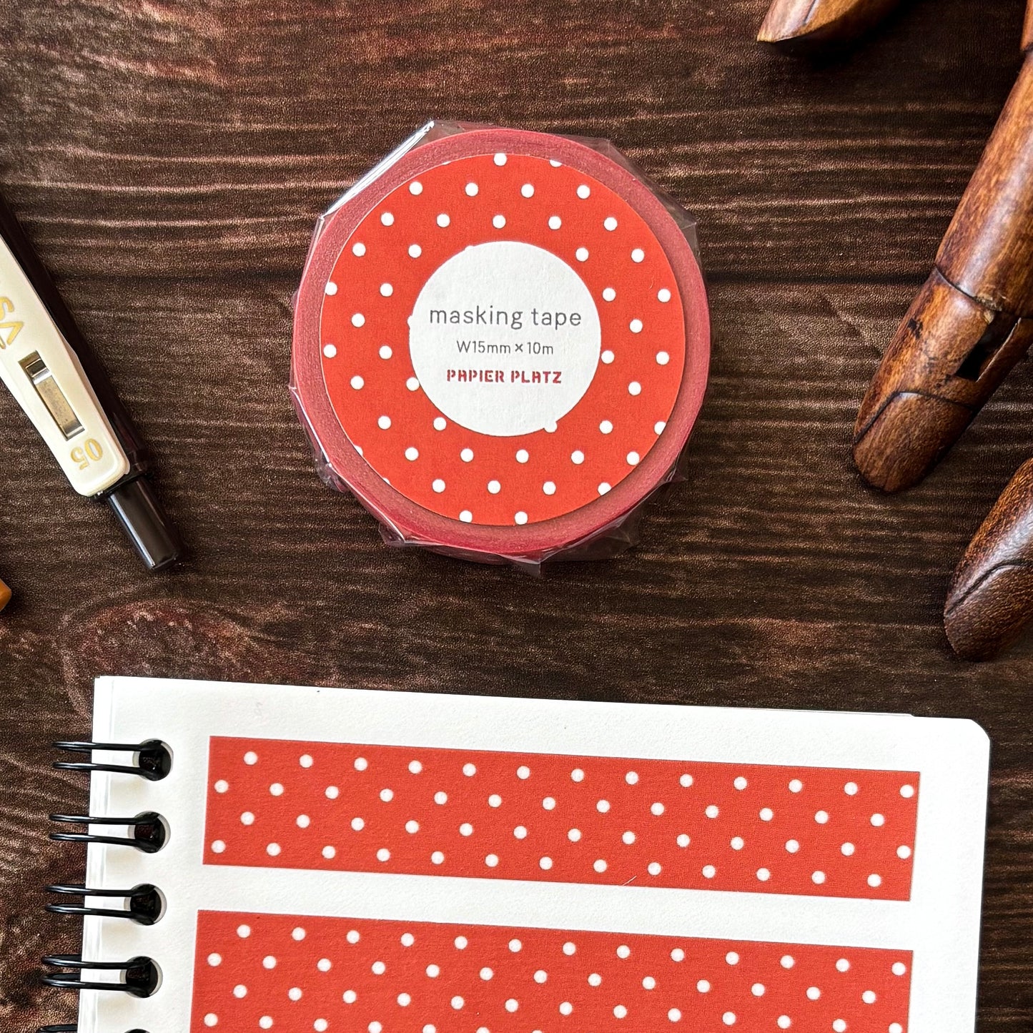 Papier Platz / Washi Tape - Dot Red